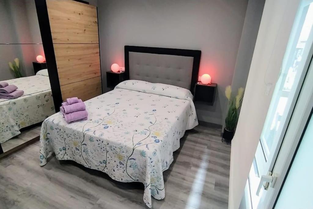 Ca Lolina Playa Apartment Gijon Bagian luar foto